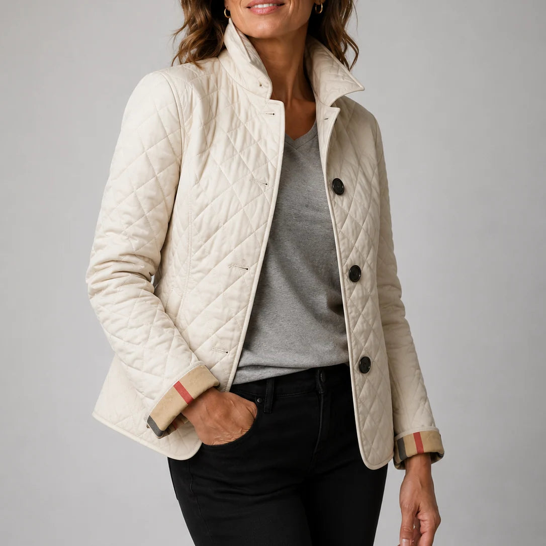 MARINA | CHAQUETA ACOLCHADA LIGERA CON CUELLO ALZADO