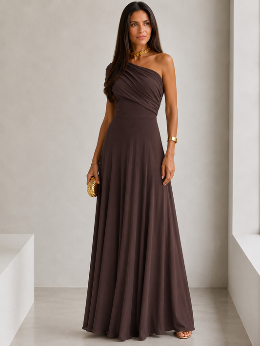 VALERIA | VESTIDO ELEGANTE DE HOMBROS DESCUBIERTOS