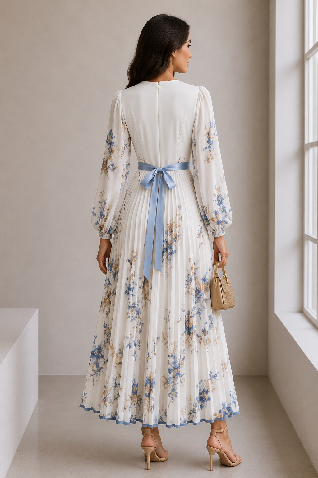 SERAPHINA – VESTIDO ELEGANTE DE ENCAJE FLORAL