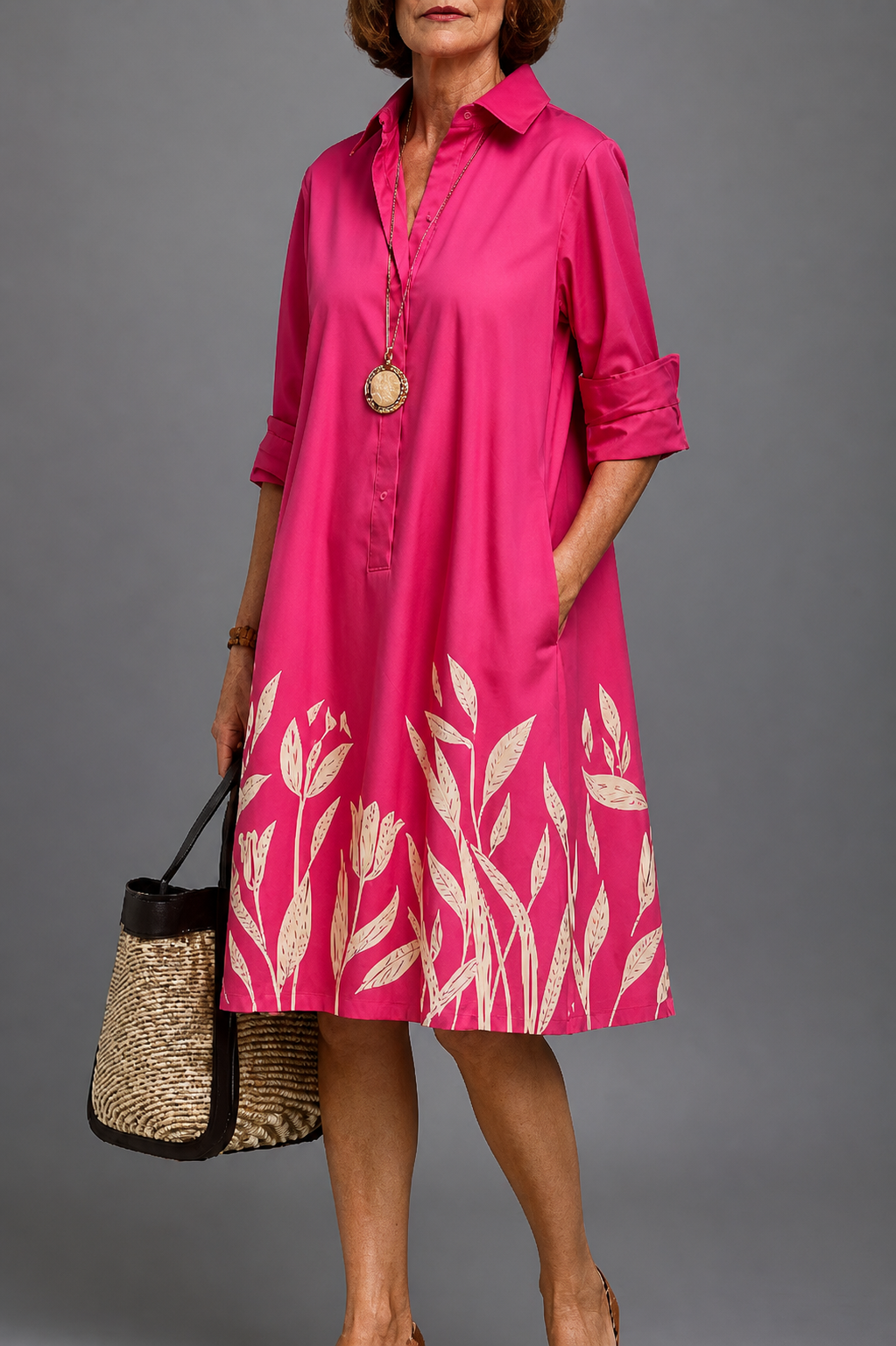VESTIDO MIDI ANNMARIE COMFORT