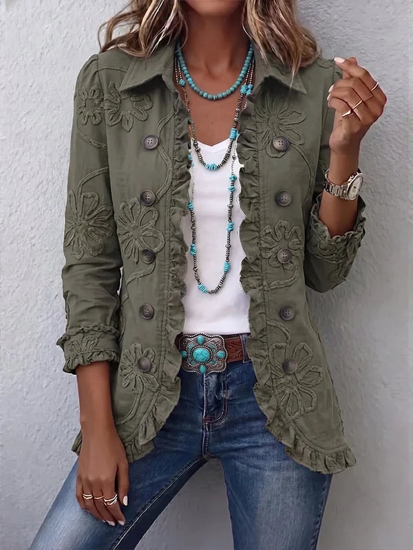 KAMBERLY | CHAQUETA BOHO BORDADA