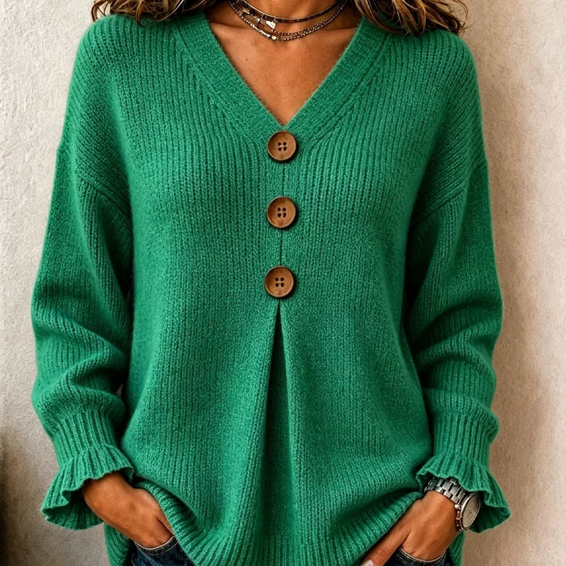 JERSEY DE PUNTO CUELLO EN V